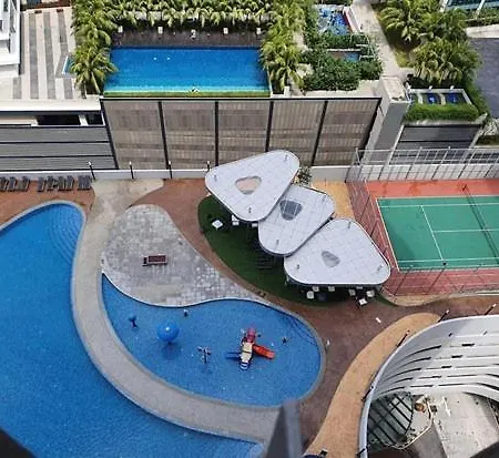 Cozy 3 Guests High Floor At Puteri Harbour L22 Apartment Nusajaya  Exterior photo